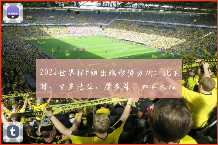 2022世界杯F组出线形势分析：比利时、克罗地亚、摩洛哥、加拿大谁将突围？